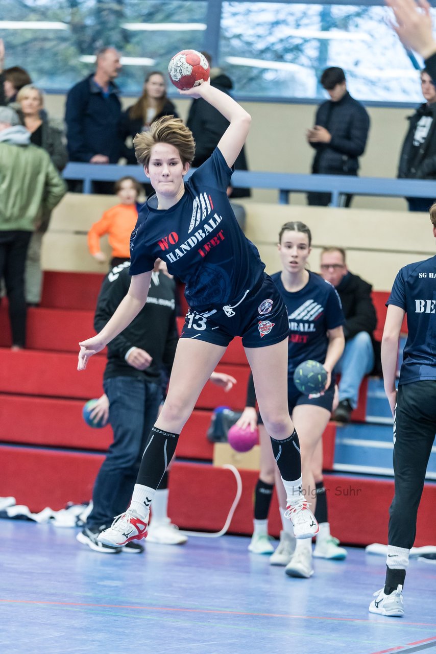 Bild 59 - B-Juniorinnen SG HH Nord - SV Henstedt Ulzburg : Ergebnis: 23:22